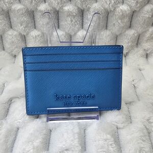 Kate Spade Blue Card Holder